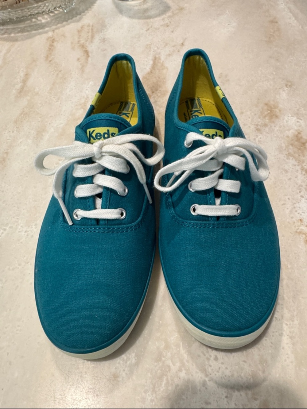 Teal Canvas Women's keds